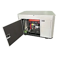 Бензиновый генератор A-iPower A11000TEAX в тихом зимнем кожухе 1600 RAL 7035