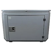 Бензиновый генератор FUBAG BS 14000 A ES в тихом зимнем кожухе 1600 RAL 7024