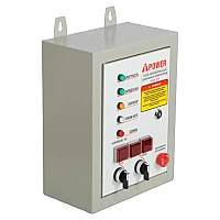 Бензиновый генератор A-iPower A8500TEA в супертихом зимнем кожухе 1400SS RAL 7024 + блок автозапуска A-iPower 400 В, 25 А