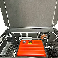 Генератор A-iPower A11000EAX в тихом зимнем кожухе 1600 RAL 7035