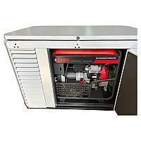 Бензиновый генератор A-iPower A11000TEAX в супертихом зимнем кожухе 1700SS RAL 7035 + блок автозапуска A-iPower 230В/400В 100А 8 ПИН