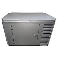 Бензиновый генератор FUBAG BS 14000 A ES в супертихом зимнем кожухе 1700SS RAL 7024